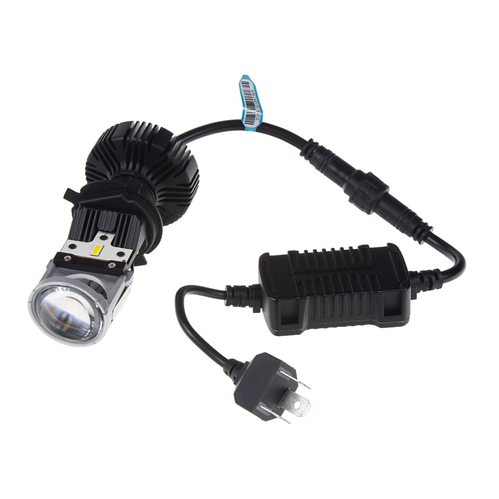 LENS LED H4 bílá, 9-32V, 5000LM chip G-XP x3
