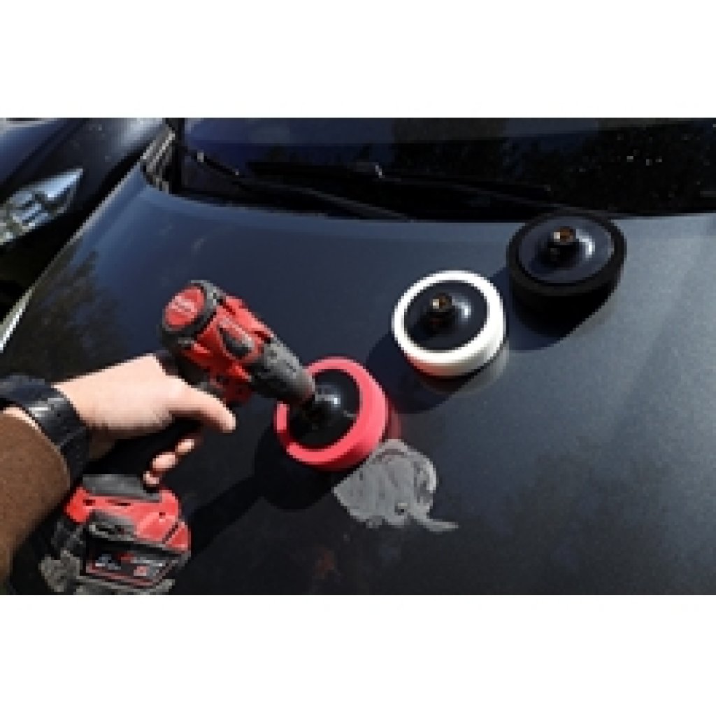Leštící houba 3v1 s adaptérem, závit M14, 63540