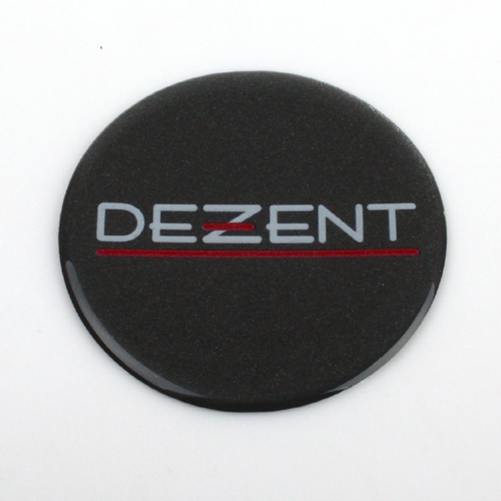 Logo (emblem) průměr 60mm Dezent plast antracit (ZT1150)