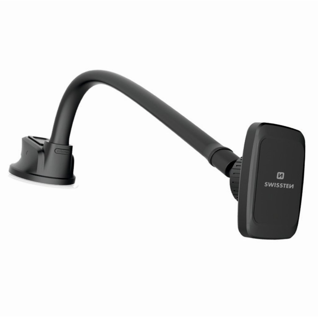 Magnetický držák mobilu do auta na husí krk SWISSTEN S-GRIP M5-HK, 45459