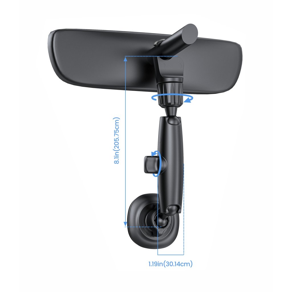 Magnetický držák mobilu na zrcátko SWISSTEN Mirror, 48047