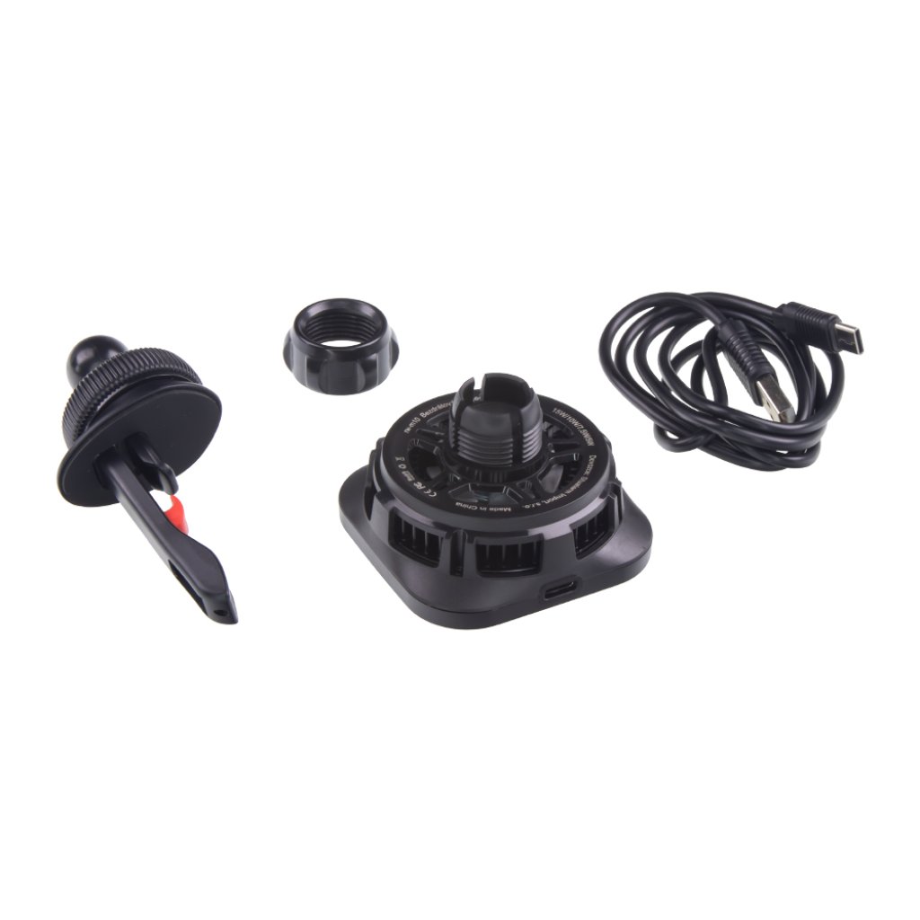 Magnetický držák s Qi dobíjením s aktivním chlazením do mřížky ventilace (MagSafe compatible)