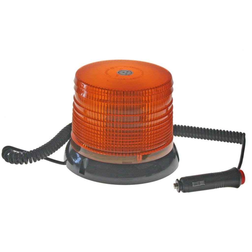 Maják 24V oranžový 100 LED 2 funkce, WL 249/224