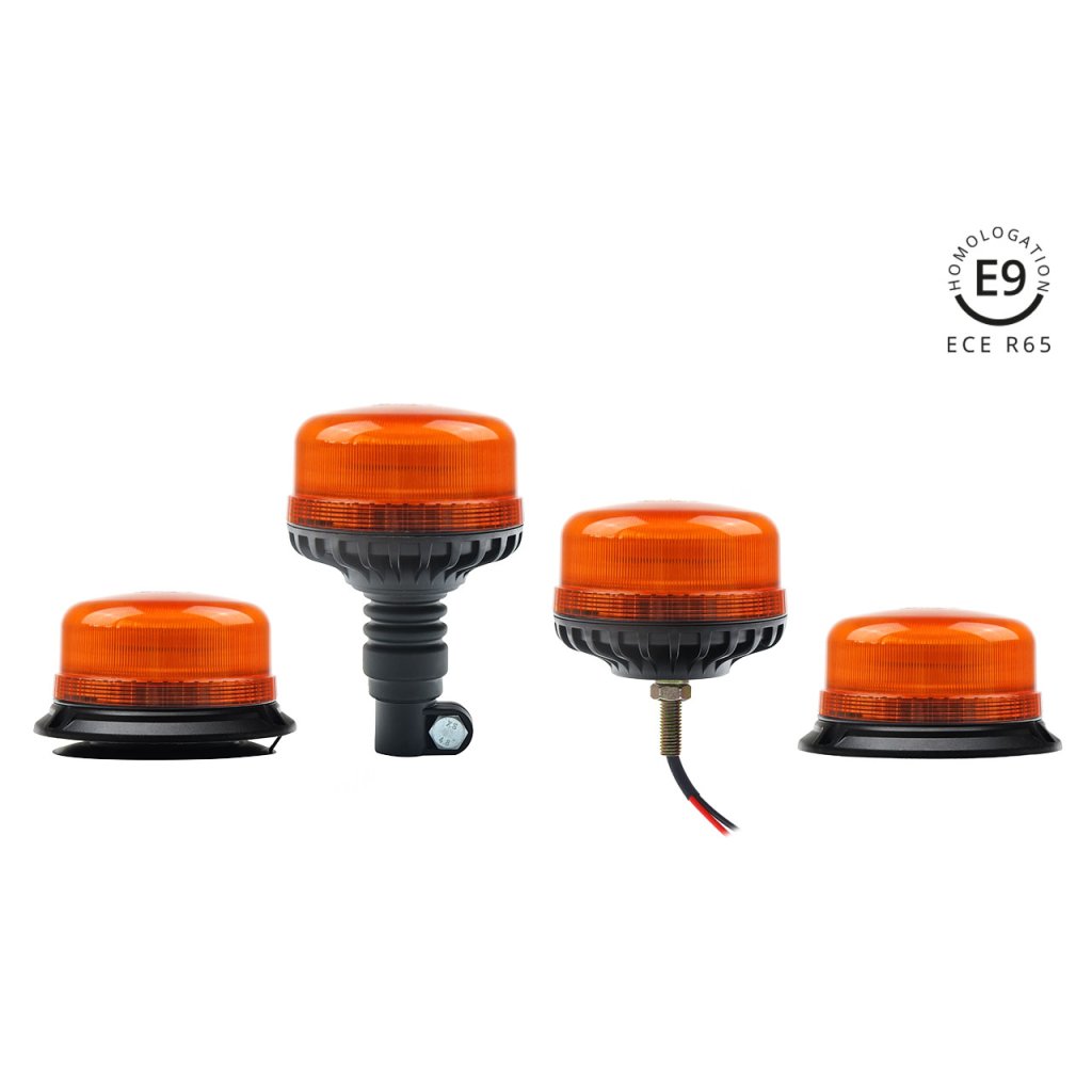 Maják 36 LED 12/24V oranžový, 02295