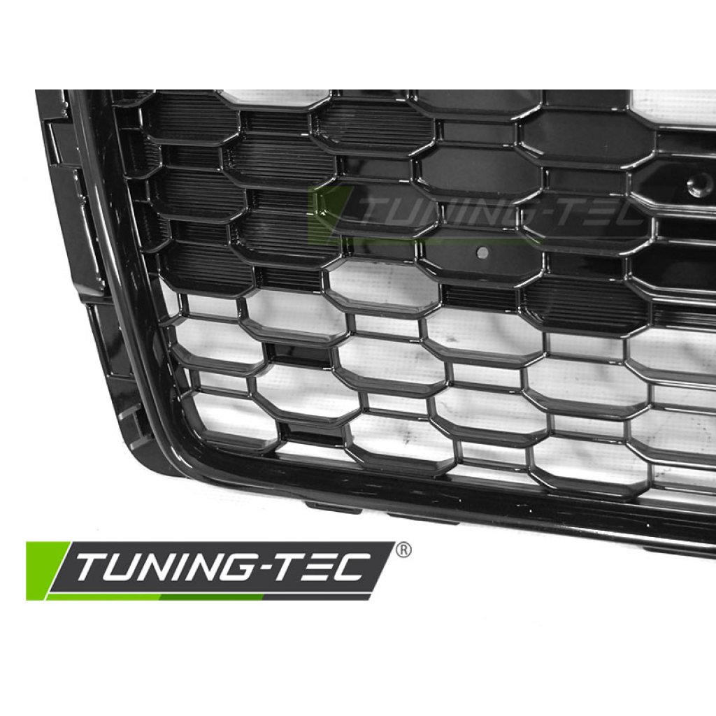Maska AUDI A4 B9 15-19 RS4 style PDC černá lesklá