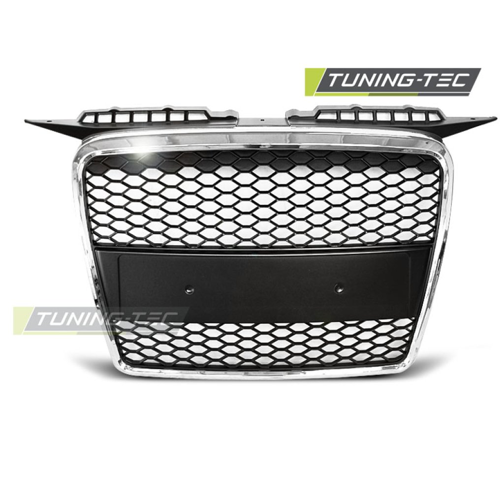 Maska bez znaku AUDI A3 8P RS-TYPE 05-08 chromová