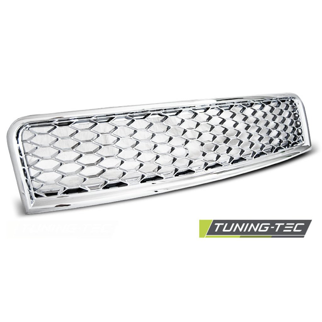 Maska bez znaku AUDI A4 B6 RS-TYPE 00-04 chromová