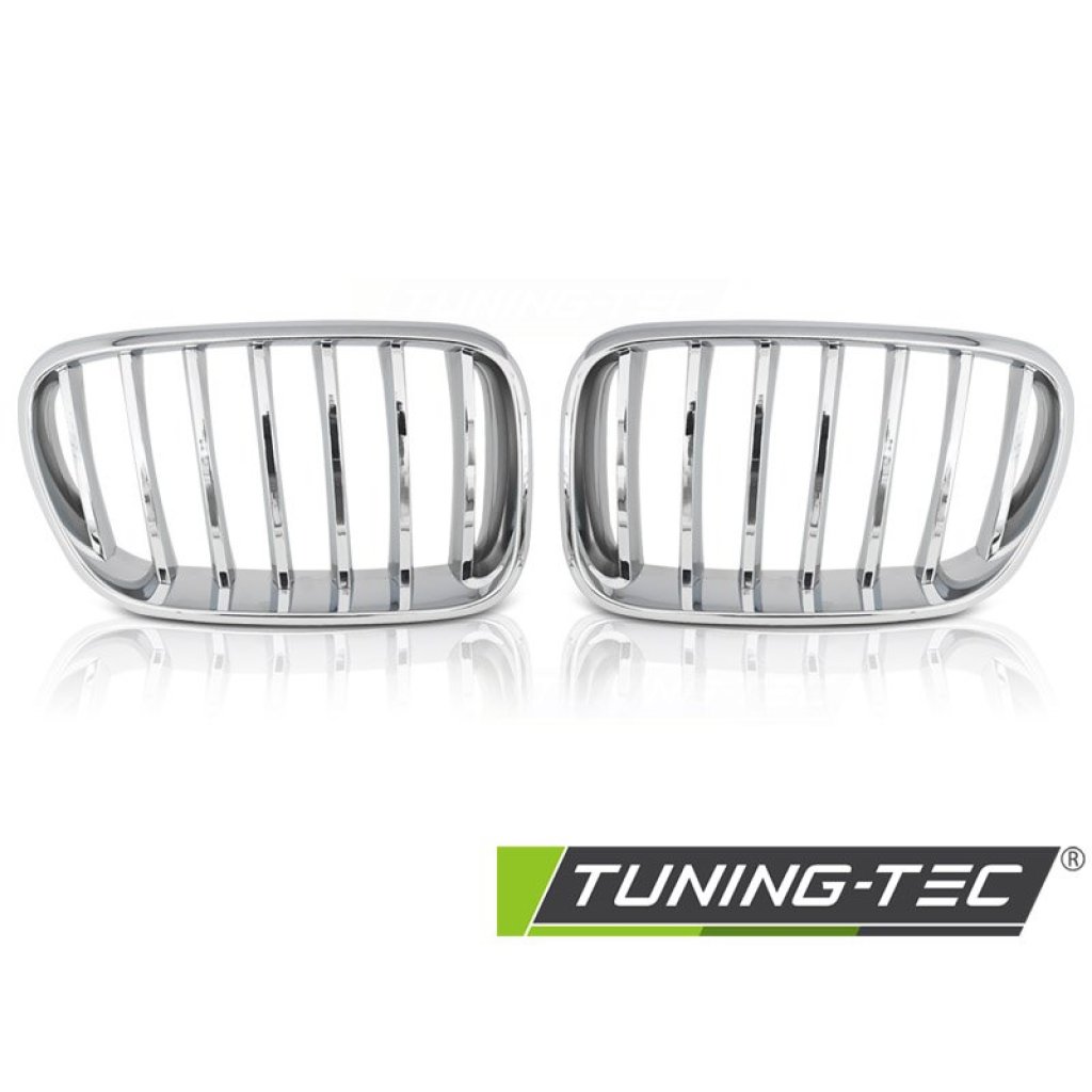 Maska - ledvinky BMW X3 (F25) 2010-2014 - chrom