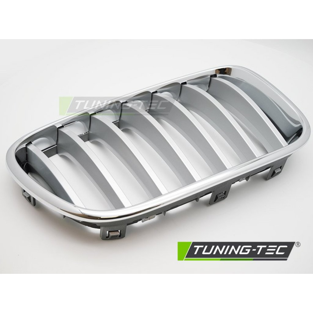 Maska - ledvinky BMW X3 (F25) 2010-2014 - chrom / titan