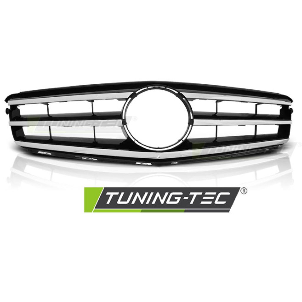 Maska Mercedes-Benz C W204 (07-11) Avantgarde chrom/černá