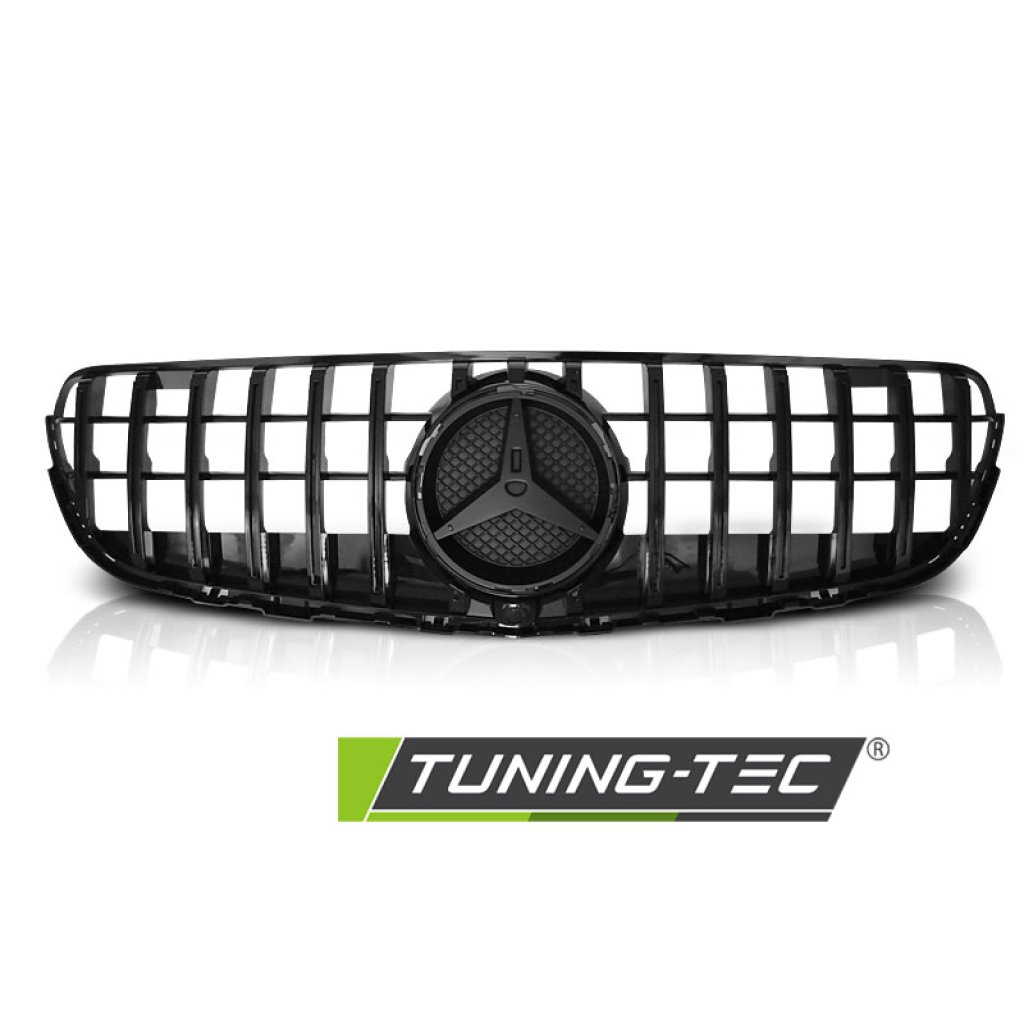 Maska Mercedes-Benz GLC W253 15- černá lesklá GT-R look