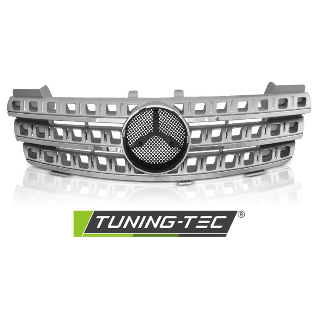 Maska Mercedes-Benz ML W164 05-08 stříbrná/chrom