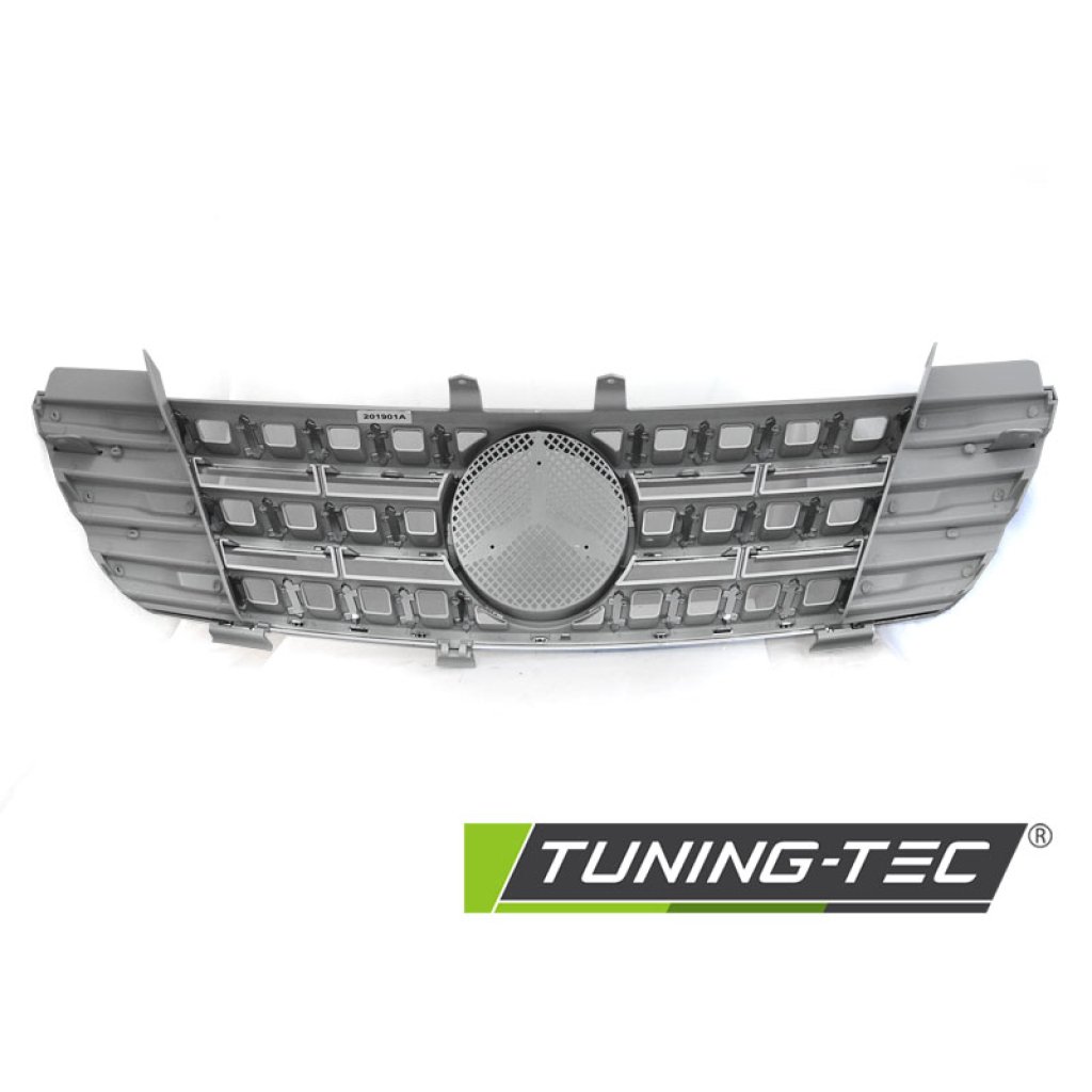 Maska Mercedes-Benz ML W164 05-08 stříbrná/chrom