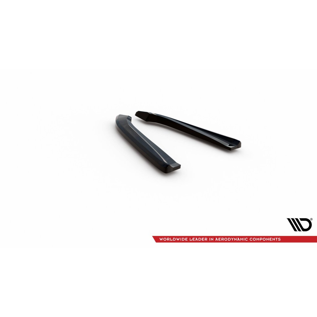 Maxton Design boční difuzory pod zadní nárazník pro Audi RS6 C6, černý lesklý plast ABS, Avant, r.v. 2007-2010