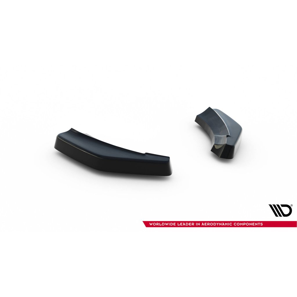Maxton Design boční difuzory pod zadní nárazník pro Audi TT 8J, černý lesklý plast ABS, V6