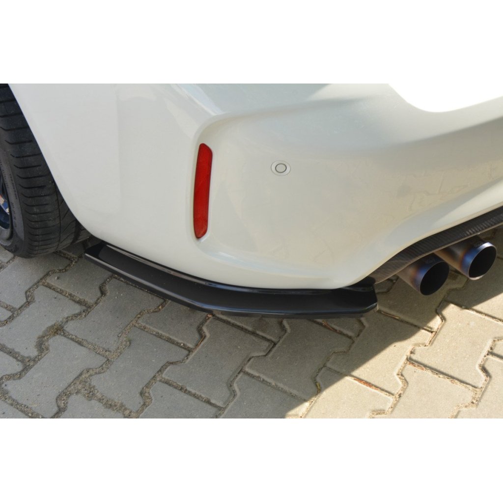 Maxton Design boční difuzory pod zadní nárazník pro BMW M2 F87, plast ABS bez povrchové úpravy