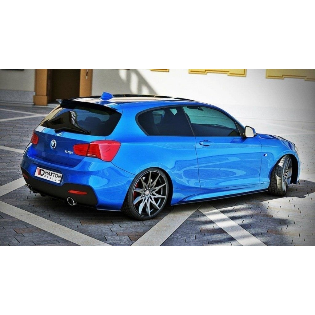Maxton Design boční difuzory pod zadní nárazník pro BMW řada 1 F20- F21 Facelift, plast ABS bez povrchové úpravy, M-Power