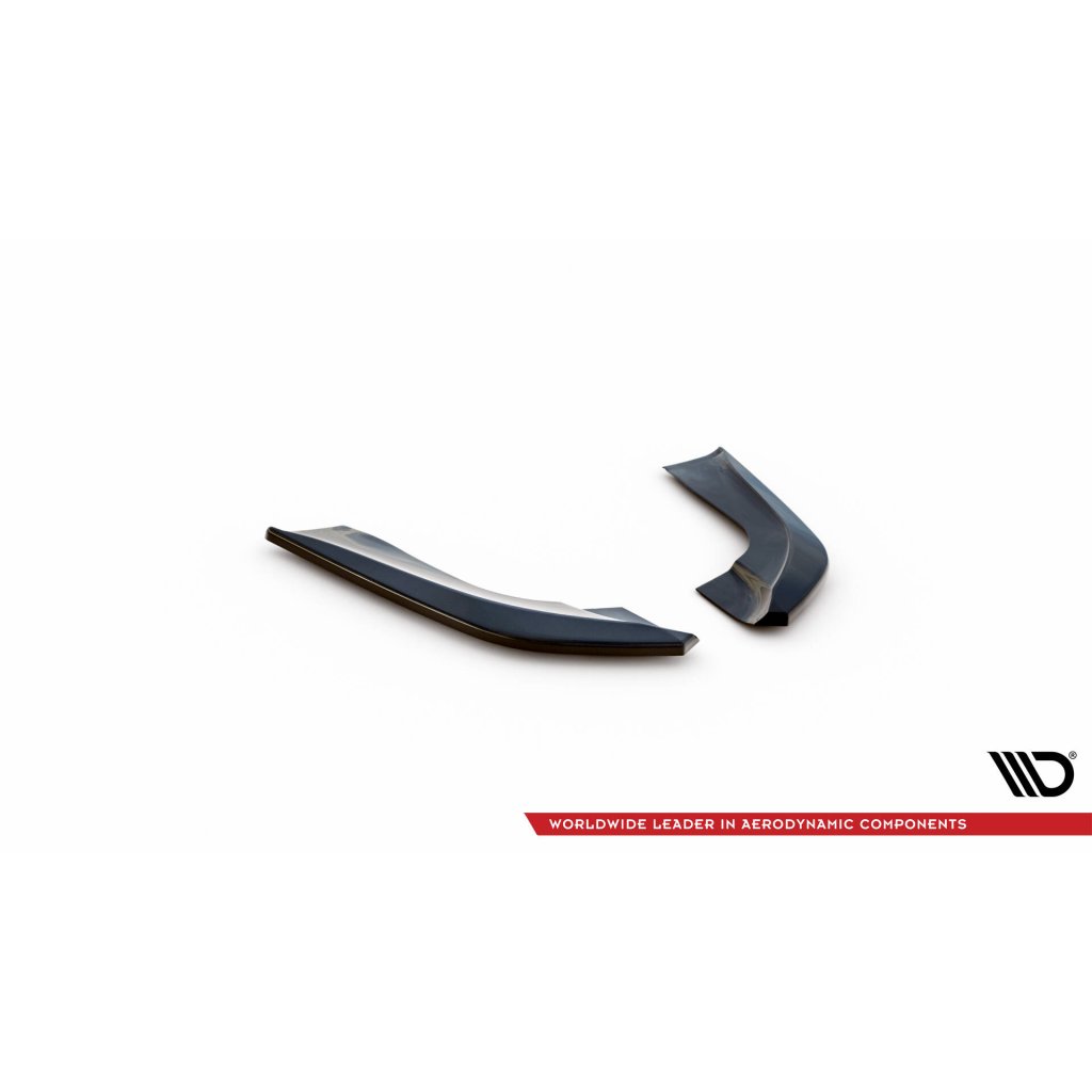 Maxton Design boční difuzory pod zadní nárazník pro BMW X5 E70, černý lesklý plast ABS