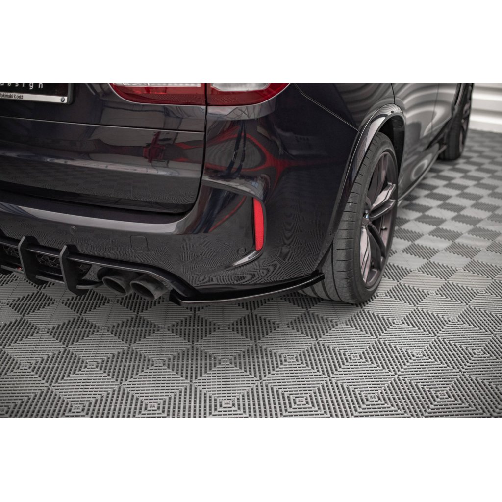 Maxton Design boční difuzory pod zadní nárazník pro BMW X5M F15, carbon-Look