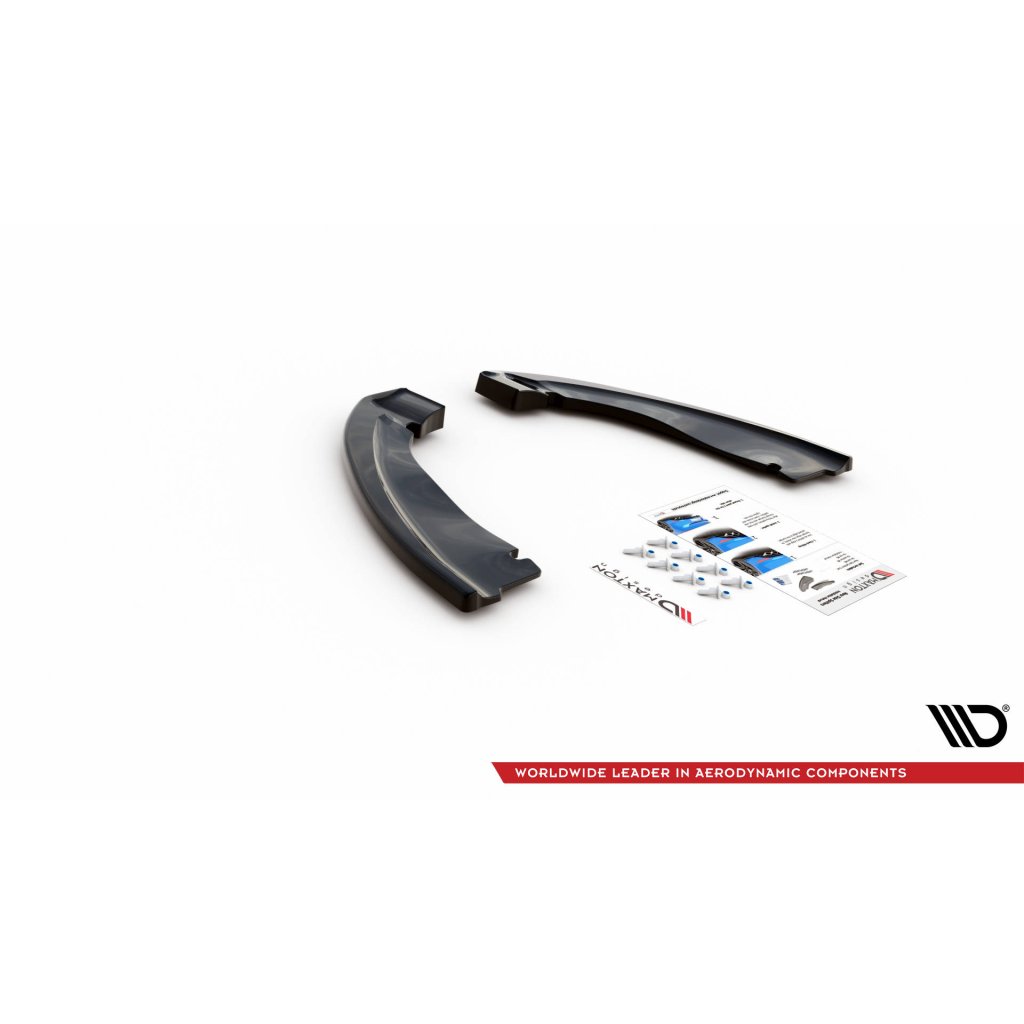 Maxton Design boční difuzory pod zadní nárazník pro BMW X5M F15, carbon-Look