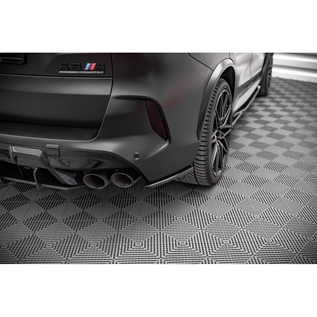 Maxton Design boční difuzory pod zadní nárazník pro BMW X5M G05, carbon-Look