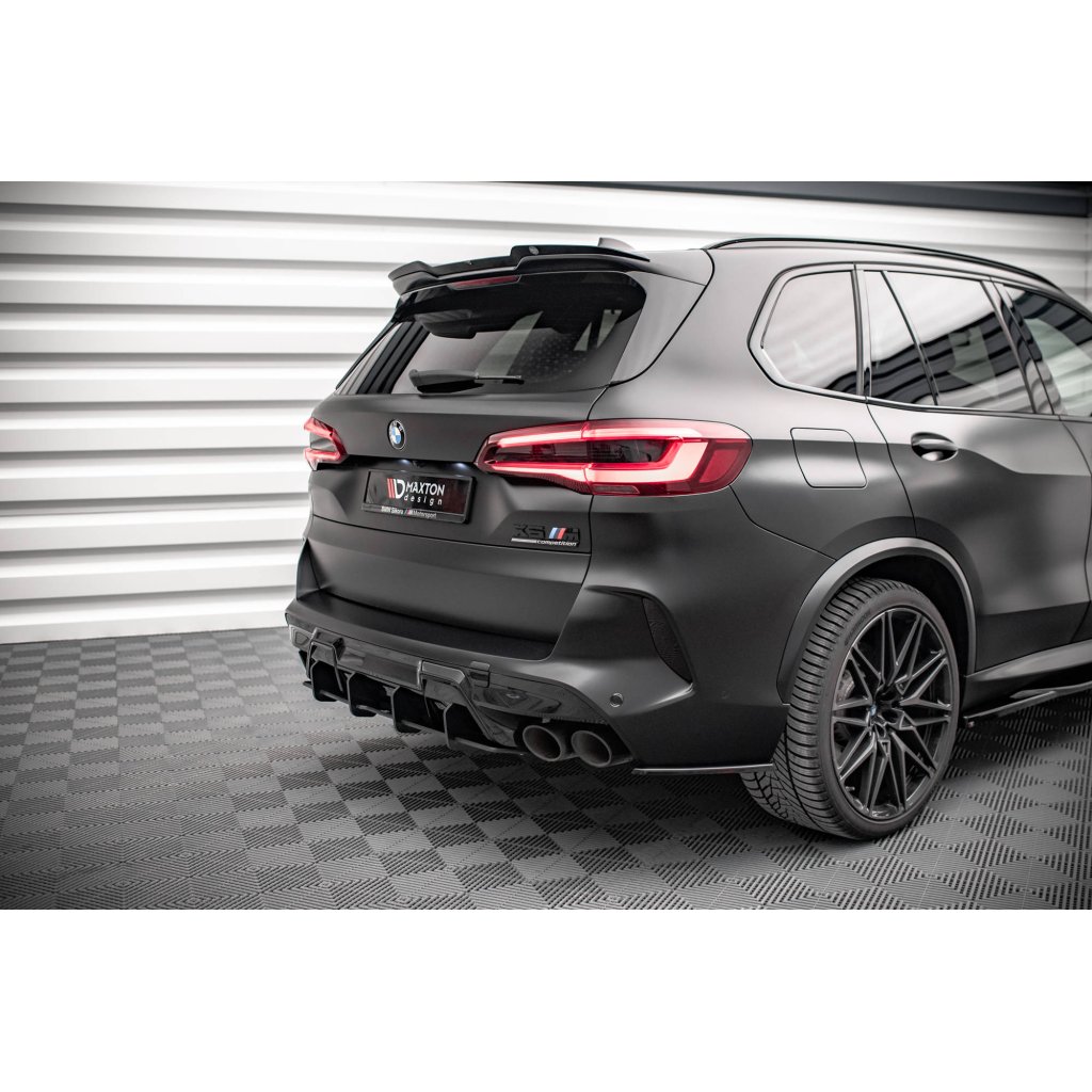 Maxton Design boční difuzory pod zadní nárazník pro BMW X5M G05, carbon-Look
