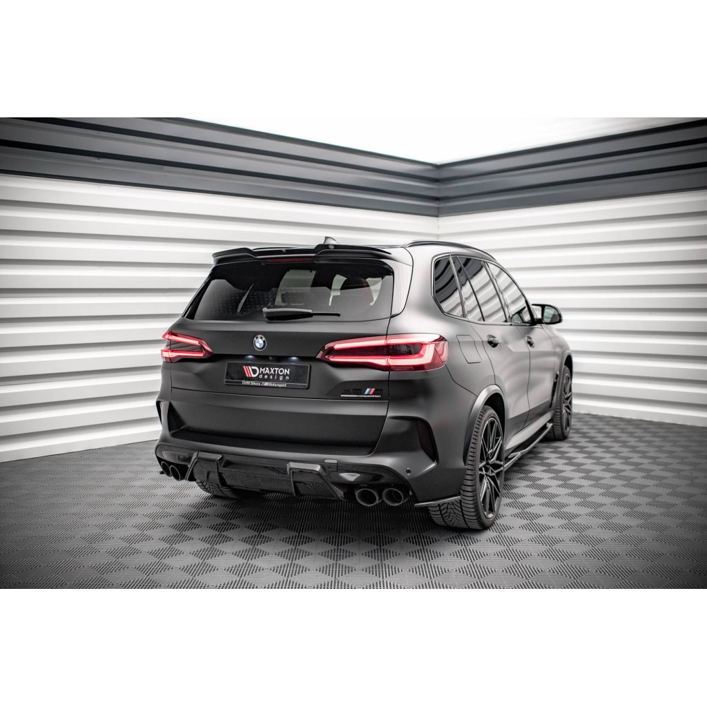 Maxton Design boční difuzory pod zadní nárazník pro BMW X5M G05, carbon-Look