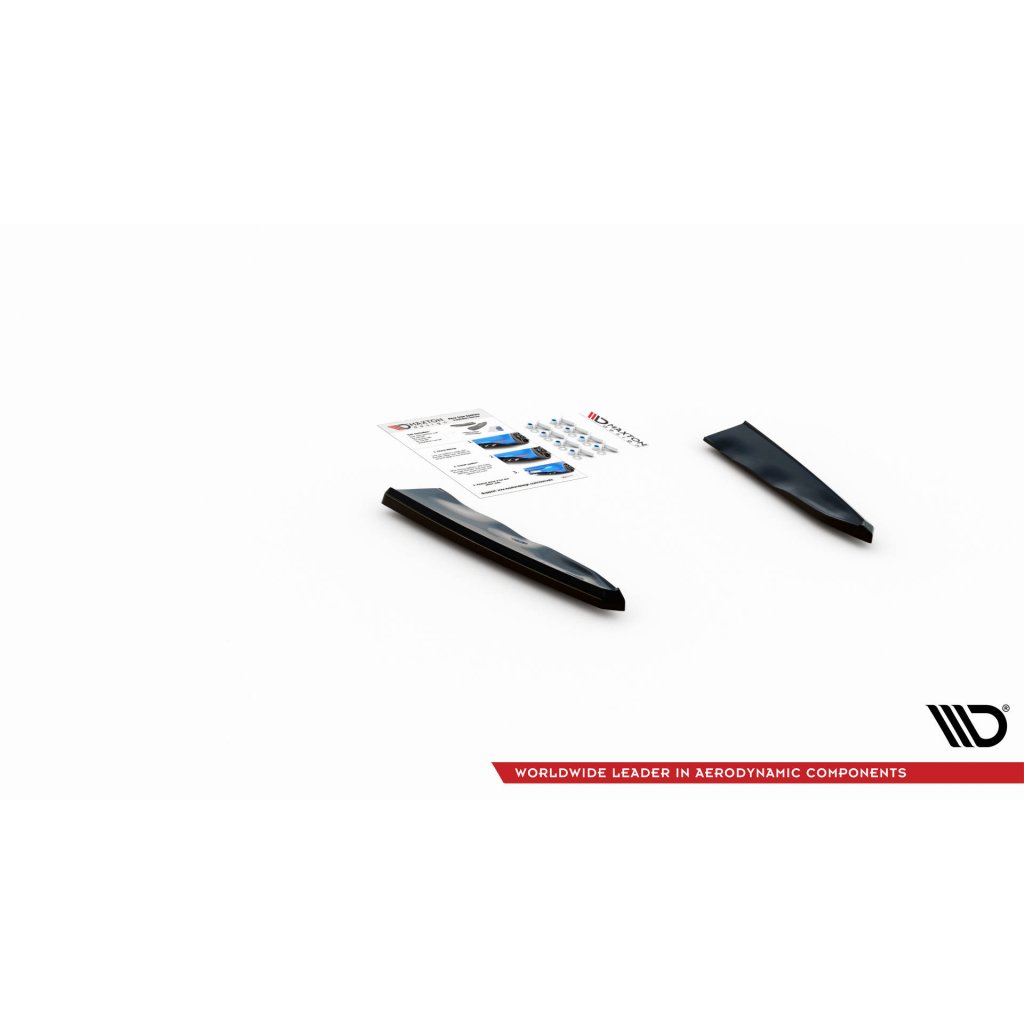 Maxton Design boční difuzory pod zadní nárazník pro BMW X5M G05, carbon-Look