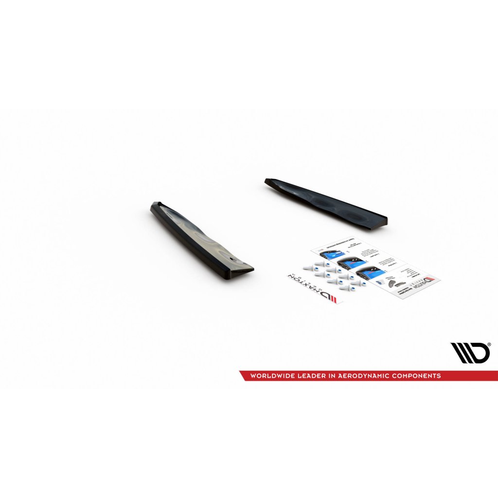 Maxton Design boční difuzory pod zadní nárazník pro BMW X5M G05, carbon-Look