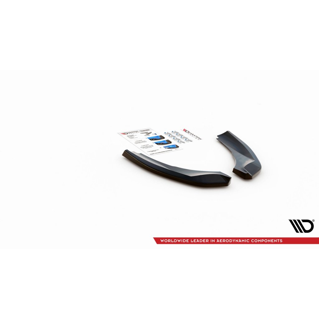 Maxton Design boční difuzory pod zadní nárazník pro BMW Z4 G29 /M-Pack, černý lesklý plast ABS