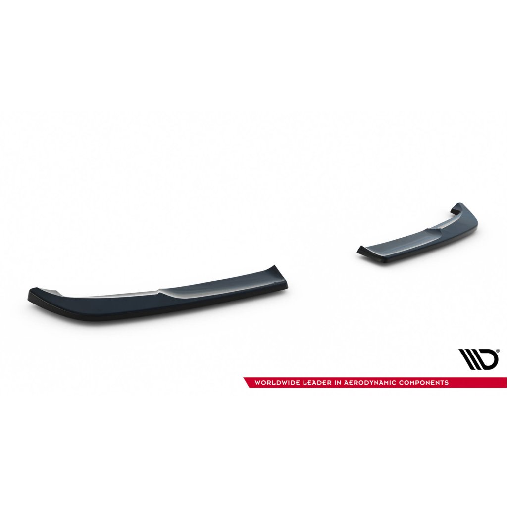 Maxton Design boční difuzory pod zadní nárazník pro Mini Cooper F56 JCW, černý lesklý plast ABS
