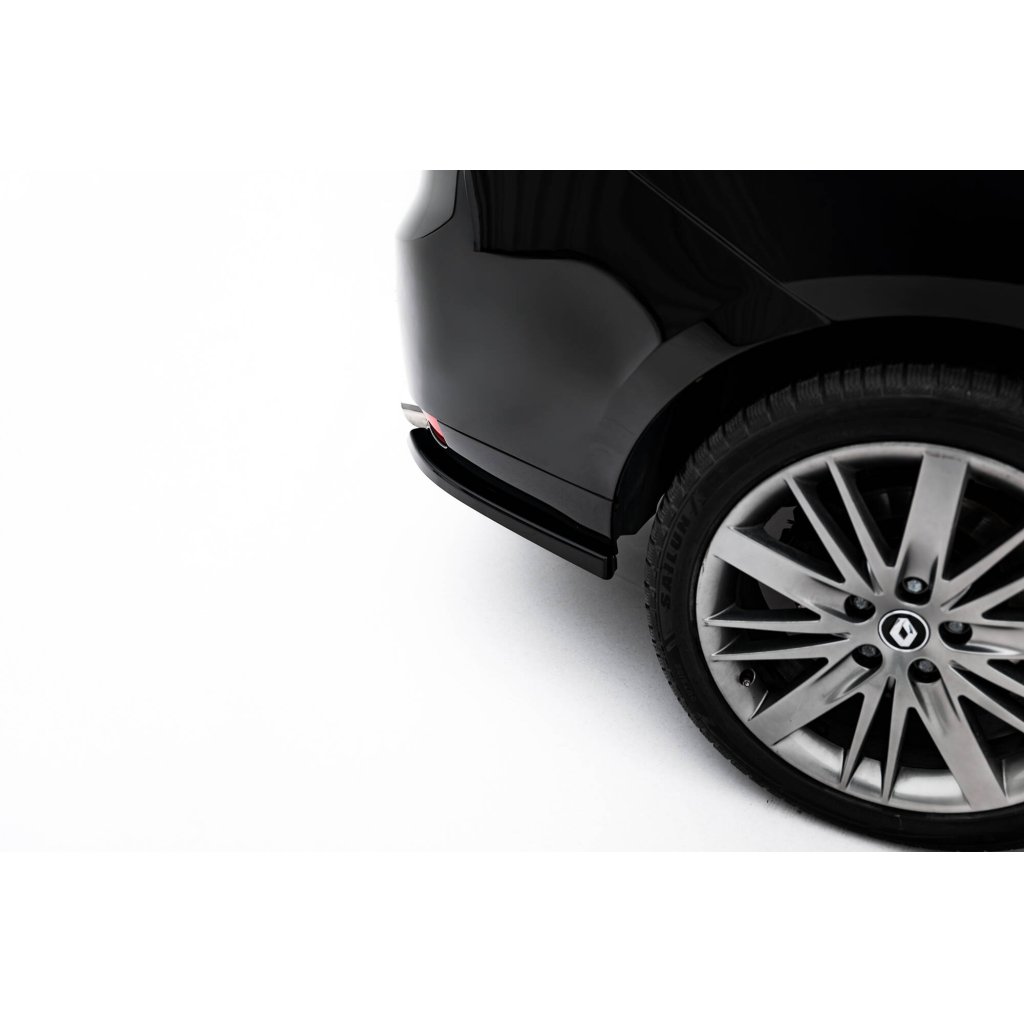 Maxton Design boční difuzory pod zadní nárazník pro Renault Laguna GT Mk3, černý lesklý plast ABS