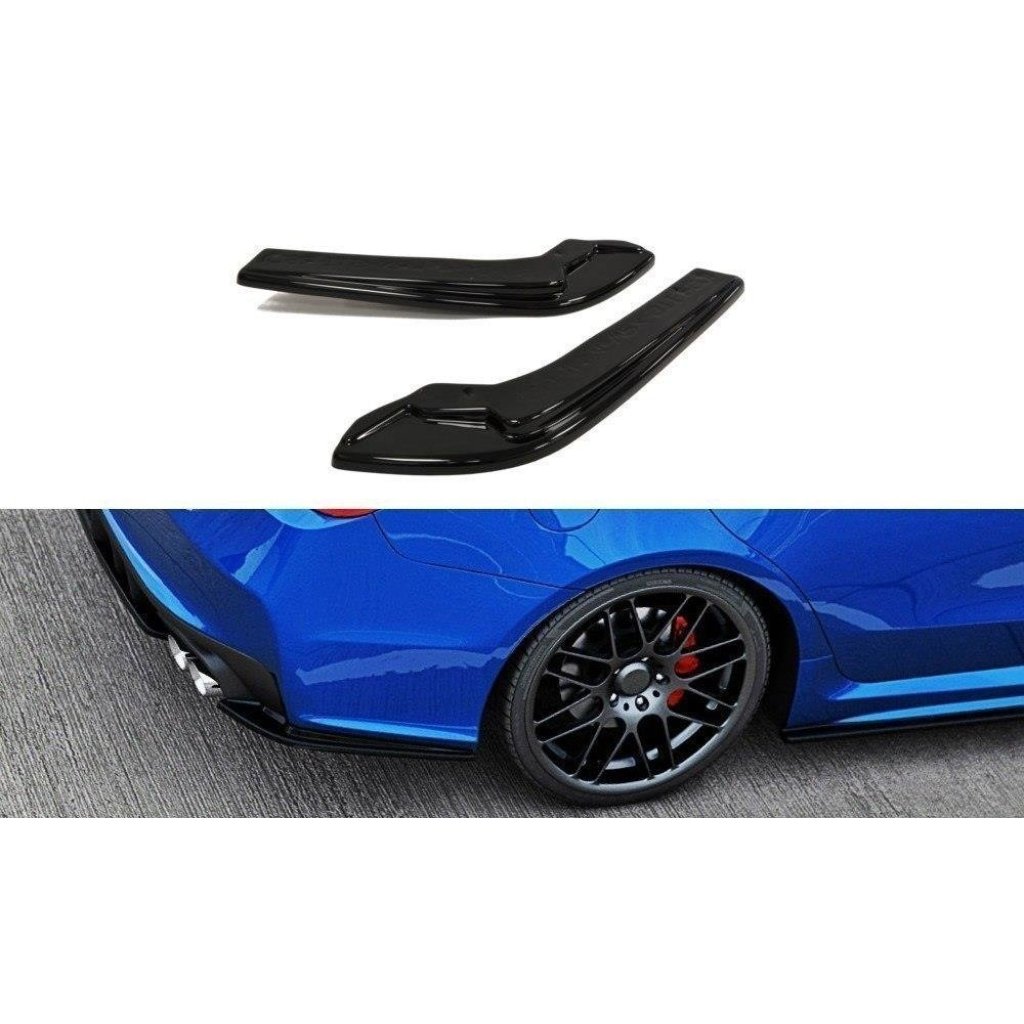 Maxton Design boční difuzory pod zadní nárazník pro Subaru Impreza Mk4, plast ABS bez povrchové úpravy