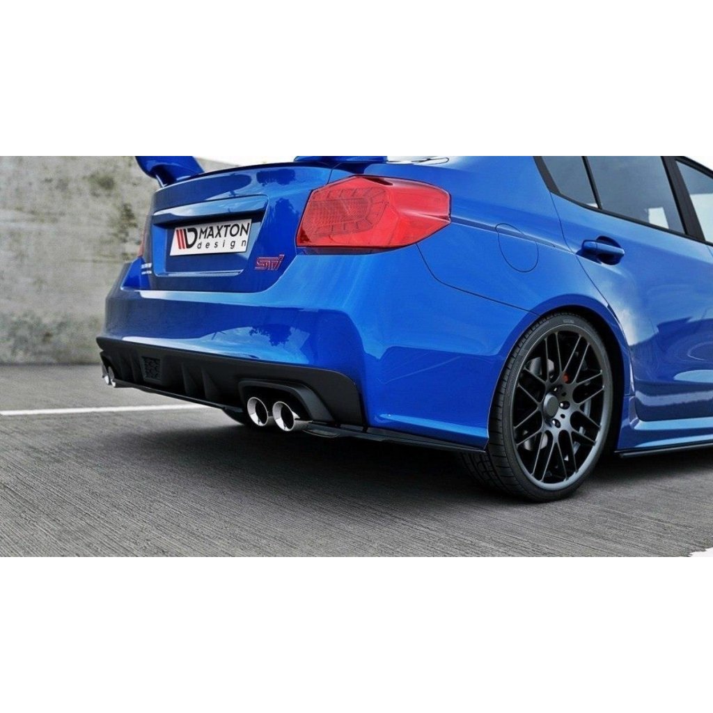 Maxton Design boční difuzory pod zadní nárazník pro Subaru Impreza Mk4, plast ABS bez povrchové úpravy