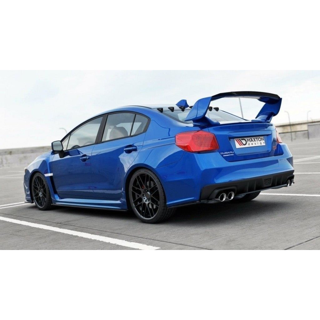 Maxton Design boční difuzory pod zadní nárazník pro Subaru Impreza Mk4, plast ABS bez povrchové úpravy