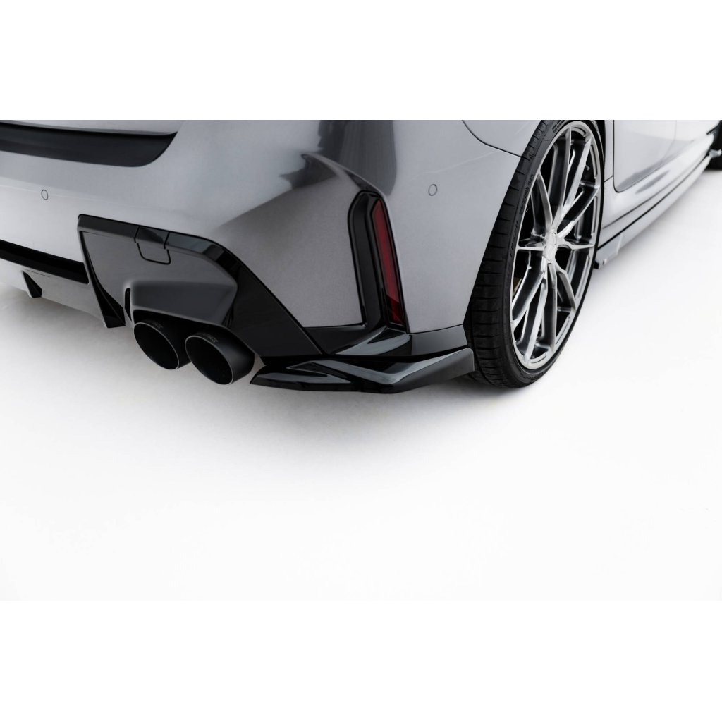 Maxton Design boční difuzory pod zadní nárazník v.5 pro BMW řada 1 F70, černý lesklý plast ABS, M135i