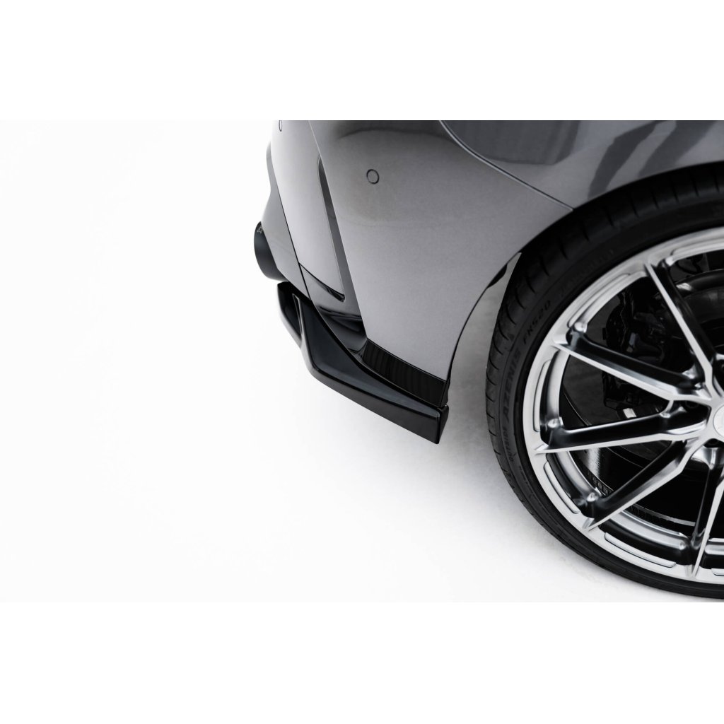 Maxton Design boční difuzory pod zadní nárazník v.5 pro BMW řada 1 F70, černý lesklý plast ABS, M135i