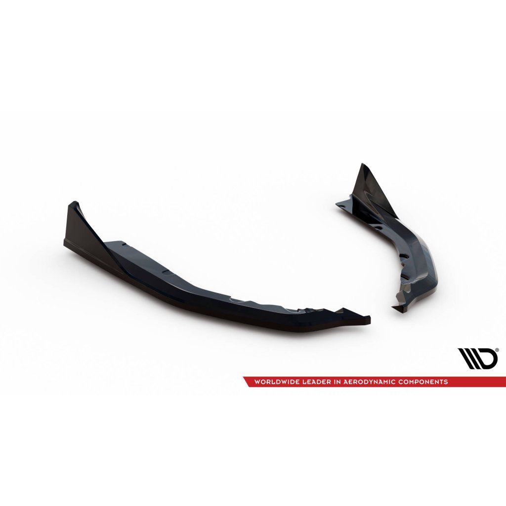 Maxton Design boční difuzory pod zadní nárazník v.5 pro BMW řada M4 G82, G83, černý lesklý plast ABS, Coupe/Convertible