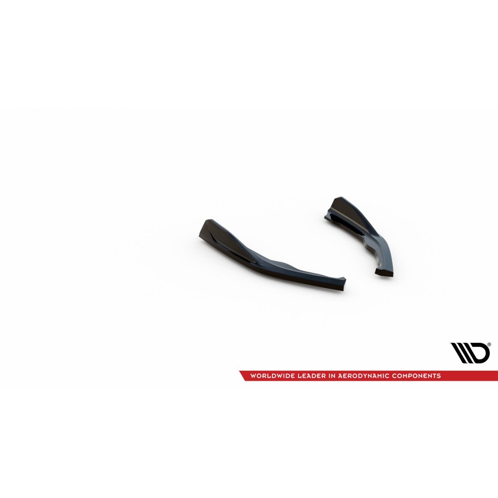 Maxton Design boční difuzory pod zadní nárazník ver.1 pro BMW řada 2 G42 M240i, černý lesklý plast ABS