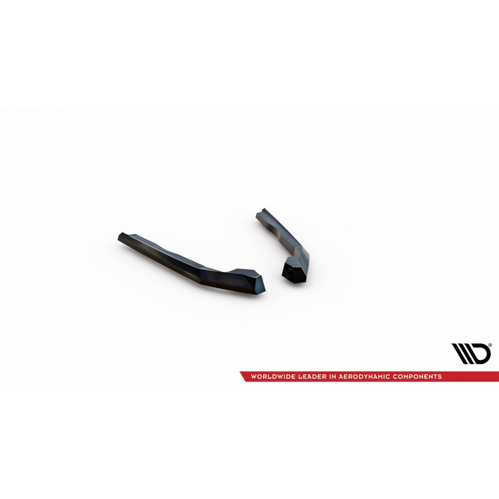 Maxton Design boční difuzory pod zadní nárazník ver.1 pro BMW řada 2 G42 Standard, černý lesklý plast ABS
