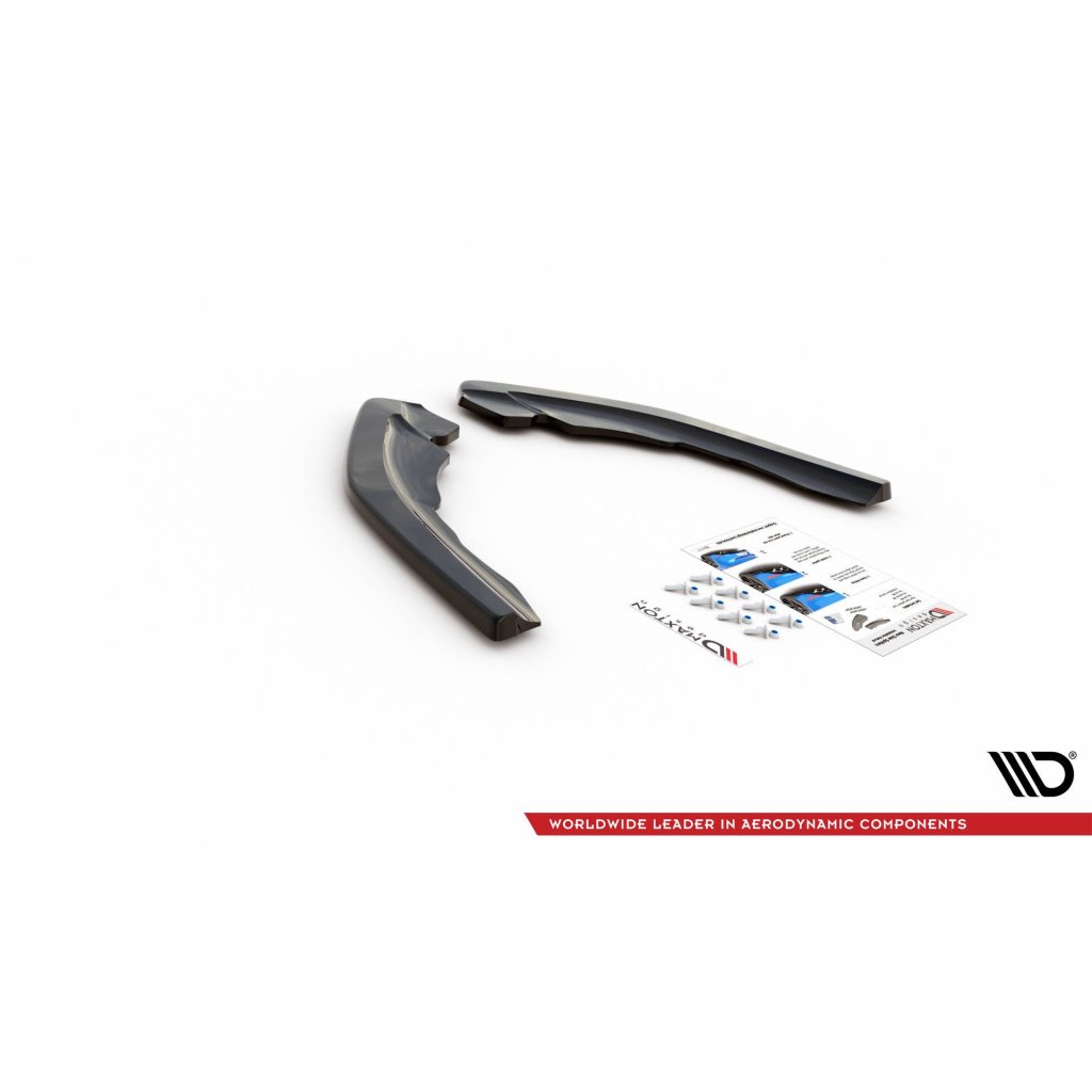 Maxton Design boční difuzory pod zadní nárazník ver.2 pro BMW M2 F87, carbon-Look