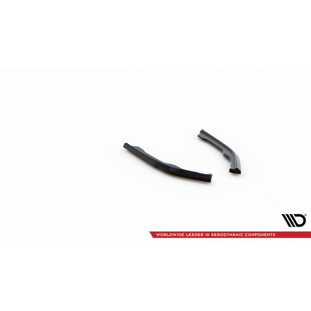 Maxton Design boční difuzory pod zadní nárazník ver.2 pro BMW řada 2 G42 M240i, černý lesklý plast ABS