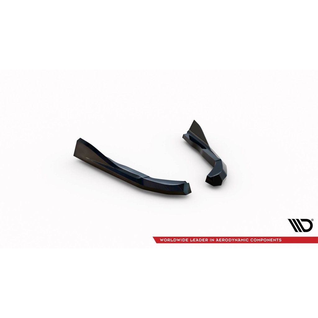 Maxton Design boční difuzory pod zadní nárazník ver.2 pro BMW řada 2 G42 Standard, černý lesklý plast ABS