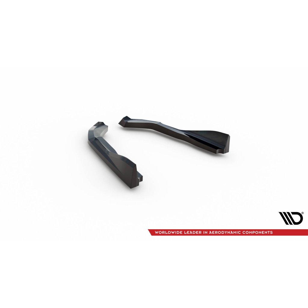 Maxton Design boční difuzory pod zadní nárazník ver.2 pro BMW řada 2 G42 Standard, černý lesklý plast ABS