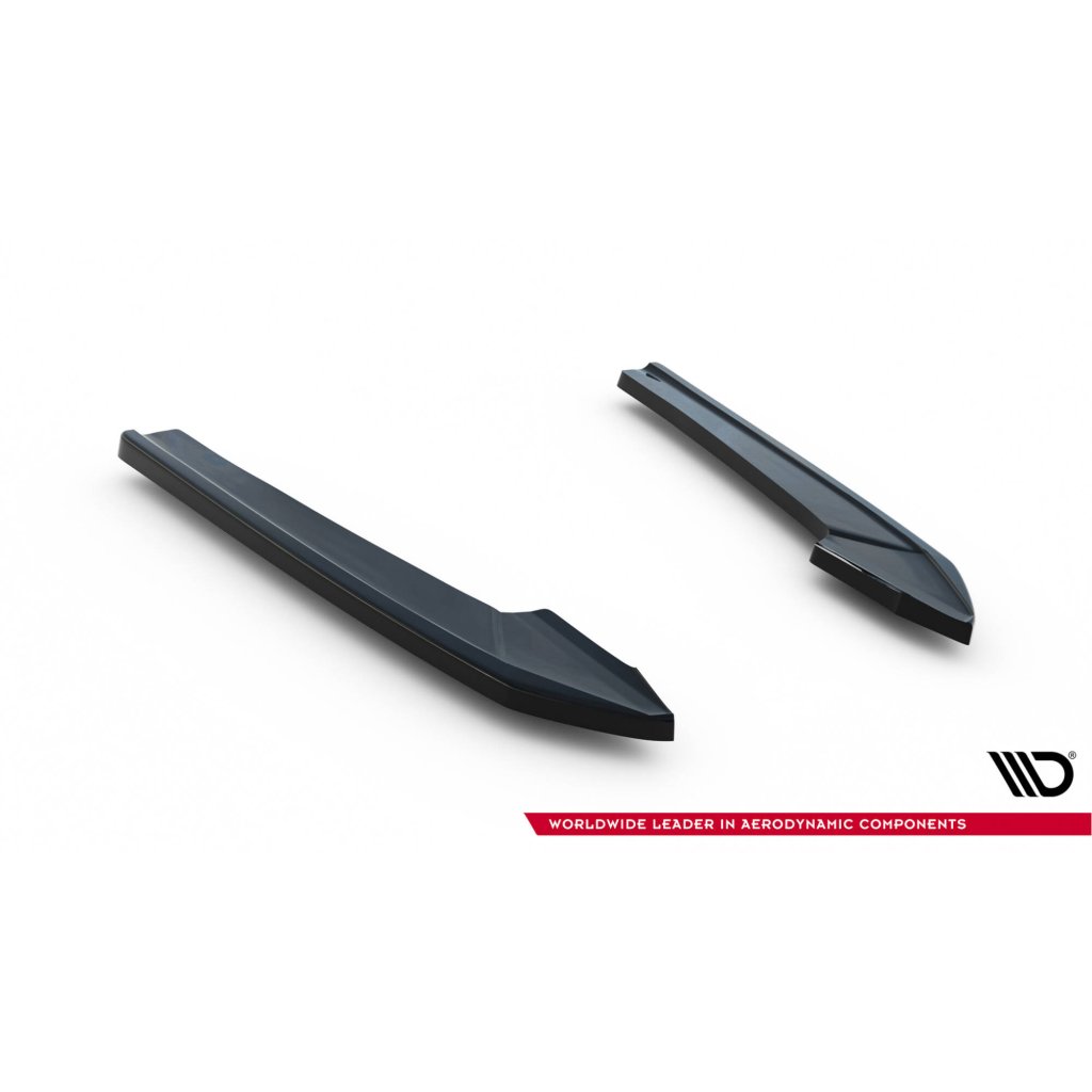 Maxton Design boční difuzory pod zadní nárazník ver.3 pro Audi A4 8V FL, černý lesklý plast ABS