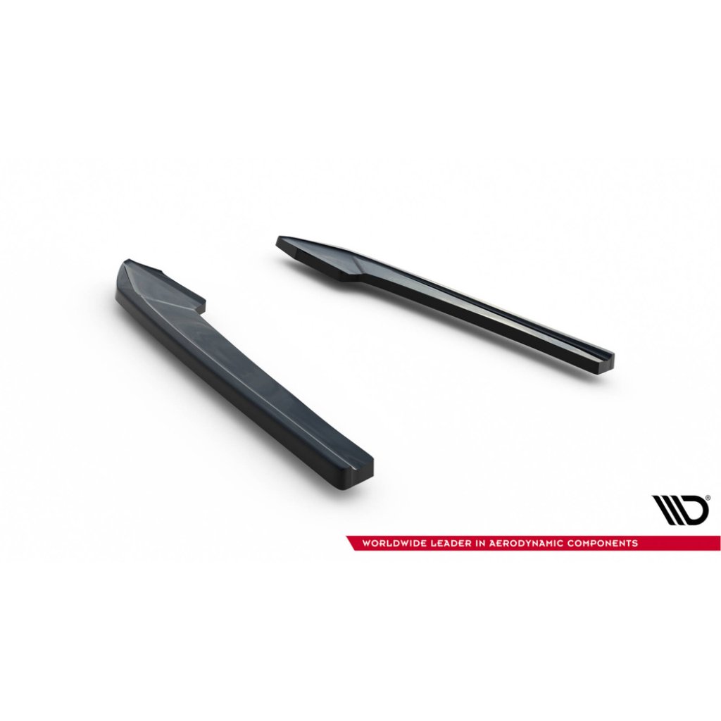 Maxton Design boční difuzory pod zadní nárazník ver.3 pro Audi A4 8V FL, černý lesklý plast ABS