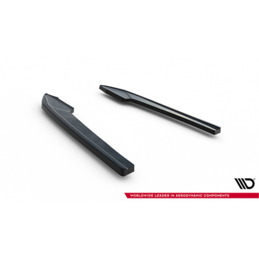 Maxton Design boční difuzory pod zadní nárazník ver.3 pro Audi A4 8V FL, černý lesklý plast ABS