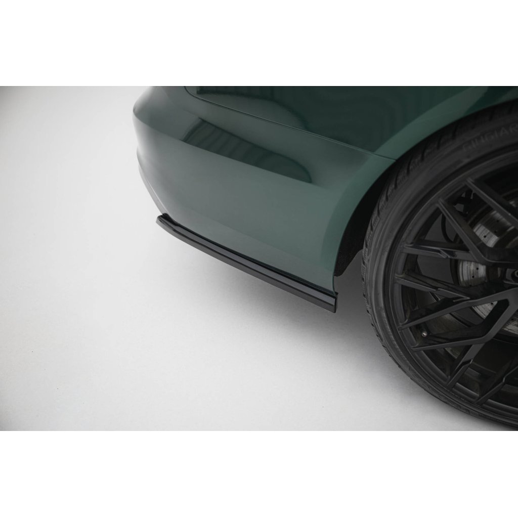 Maxton Design boční difuzory pod zadní nárazník ver.3 pro Audi A6 C7, černý lesklý plast ABS, S-Line Avant