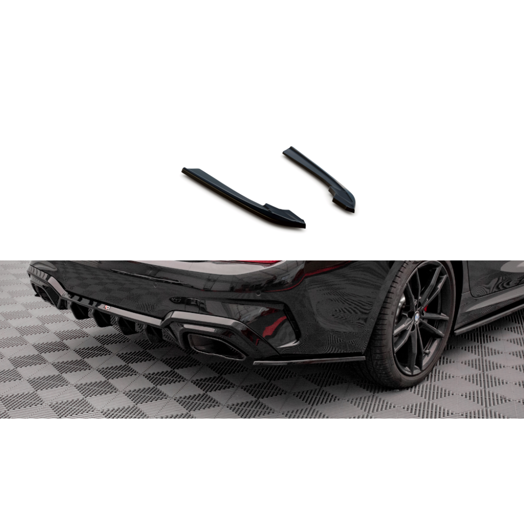 Maxton Design boční difuzory pod zadní nárazník ver.3 pro BMW řada 3 G20 M340i, G20 M-Pack, G21 M340i, G21 M-Pack, černý lesklý plast ABS