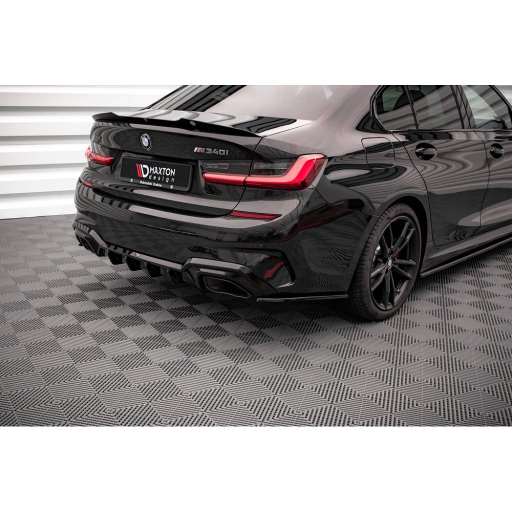 Maxton Design boční difuzory pod zadní nárazník ver.3 pro BMW řada 3 G20 M340i, G20 M-Pack, G21 M340i, G21 M-Pack, černý lesklý plast ABS